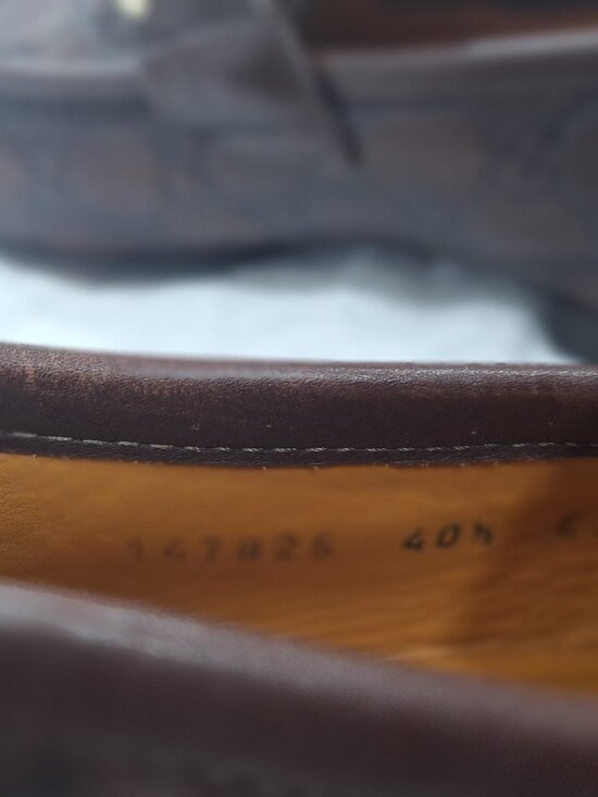 Gucci GG Monogram Leather Horsebit Loafers Brown Gold Hardware EU 40.5 main image 8